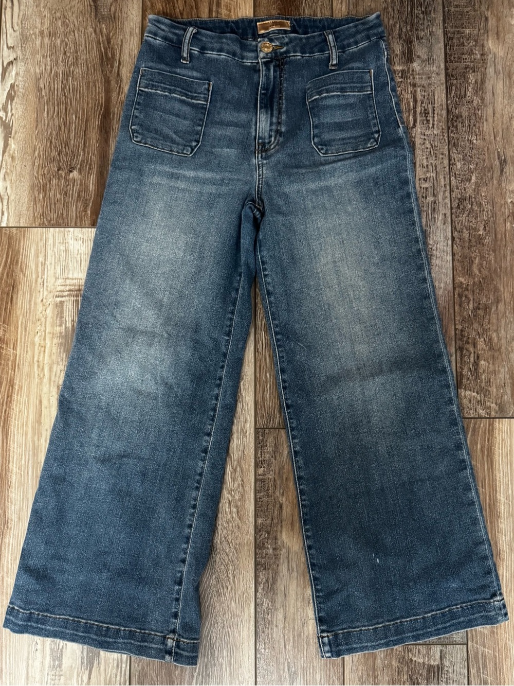 KUT From the Kloth Meg Wide Leg High Rise Jeans Size: 8